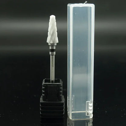EasyNail 1pcs  Mill Ceramic Nail Drill Bits For Electric Manicure Machines Pedicure Nail Art Salon Polish Tools M0610.