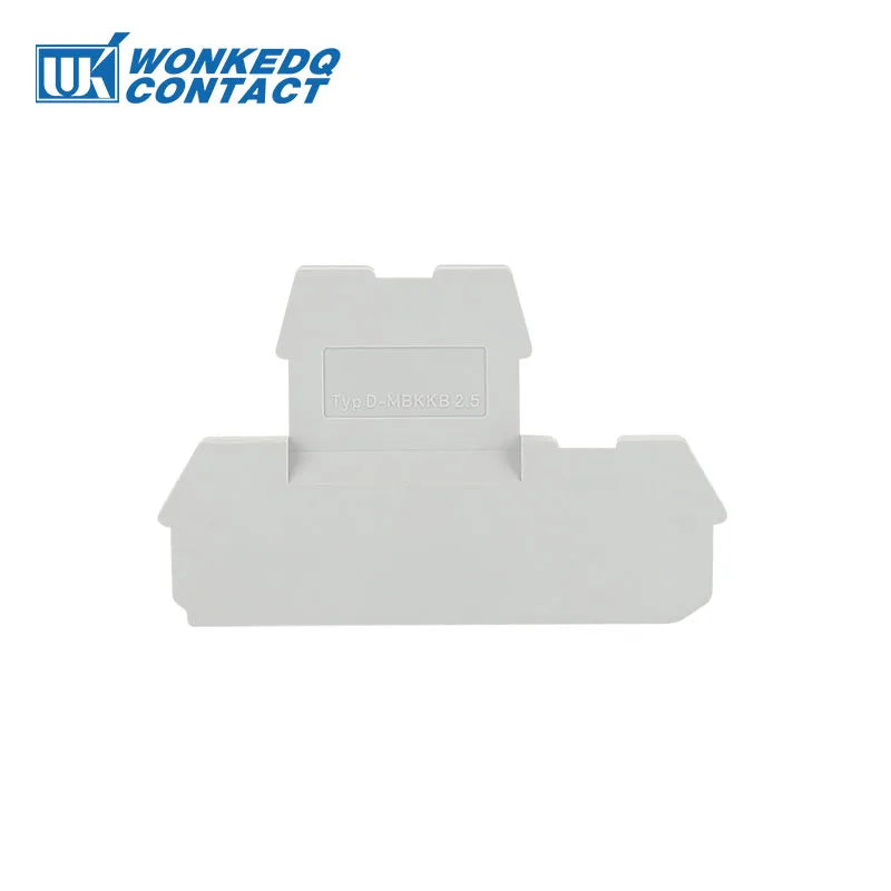 10 Stück MBKKB-2.5 Schraube Doppelstufe DIN-Schienenklemmenblock, 2,5 mm2 Drahtverbinder, universeller Durchgangsstecker 2 Schicht MBKKB2.5.