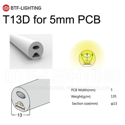 SK6812RGBW LED Neon Rope Tube WS2811 WS2812B WS2813 Flexible LED Strip Light Silica Gel Soft Lamp Tube 1m - 5m IP67 Waterproof.