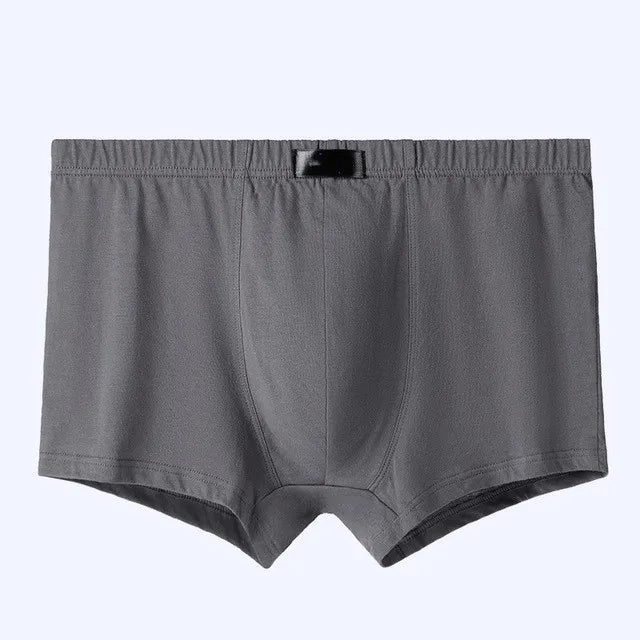 4 Teile/los Schlüpfer der Männer Männliche Unterhose Shorts Boxer Unterwäsche Slip Baumwolle Große Größe 5XL 6XL