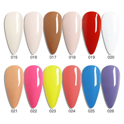 Ibdgel 12 Colors 15ML Nail Gel Polish Nail Accessories Semi-permanent Varnish Nail Art Nail Soak Off LED UV Gel Nail Venalisa.