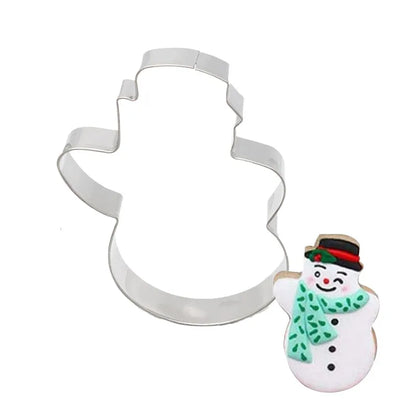 5Pcs/set Christmas Cookie Cutter Gingerbread Xmas Tree Mold Christmas Cake Decoration Tool Navidad Gift DIY Baking Biscuit Mould.