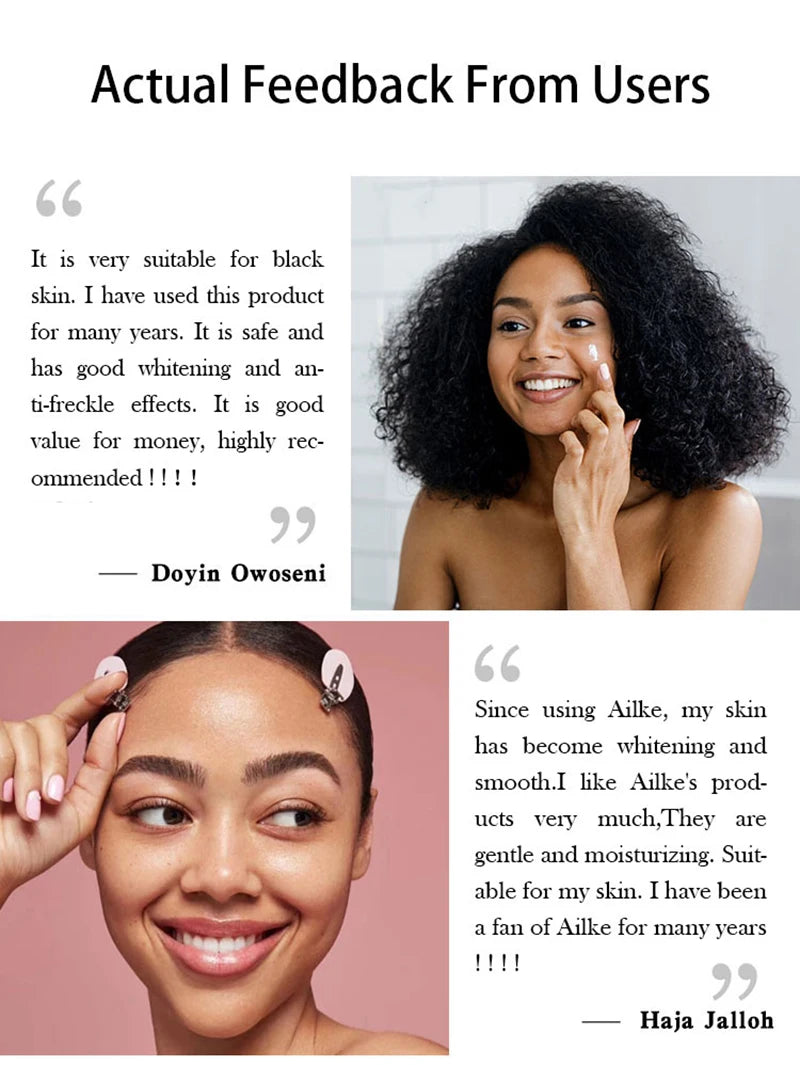 AILKE Multi Vitamin Whitening Body Lotion With Vitamins A,E,B3,B5, Increase Skin Radiance, Even Skin Tone, Moisturizer Cream.