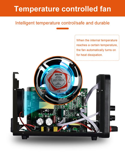 Wanptek Adjustable DC Power Supply 30V 10A LED Lab Bench Power Source Stabilized Switch Power Supply Voltage Regulator 60V 5A