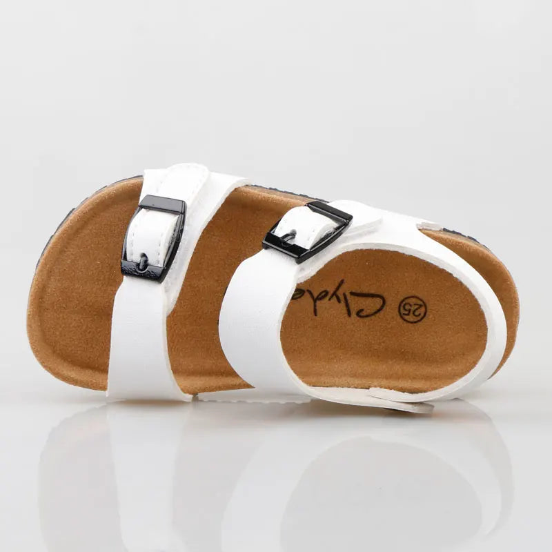 Kids Sandals Toddler Girl Shoes Boys Sandal Casual Shoes Unisex Soft Leather Girls Sandals Summer Kids Shoes 1-3 4-6 Year Old.