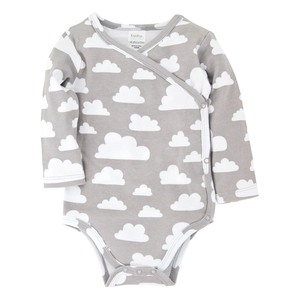Honeyzone Baby kleidung Bodysuit Baby Baby Stram pler Neugeborene Langarm Baumwolle Overall Cartoon Kostüme Stram pler Bebe