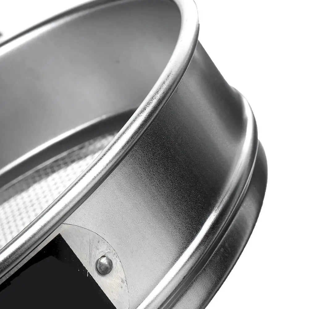 2-500M Round 304 Stainless Steel Lab Sieve Aperture Standard Sifters Shakers Kitchen Flour Powder Filter Screen Soil Strainer.