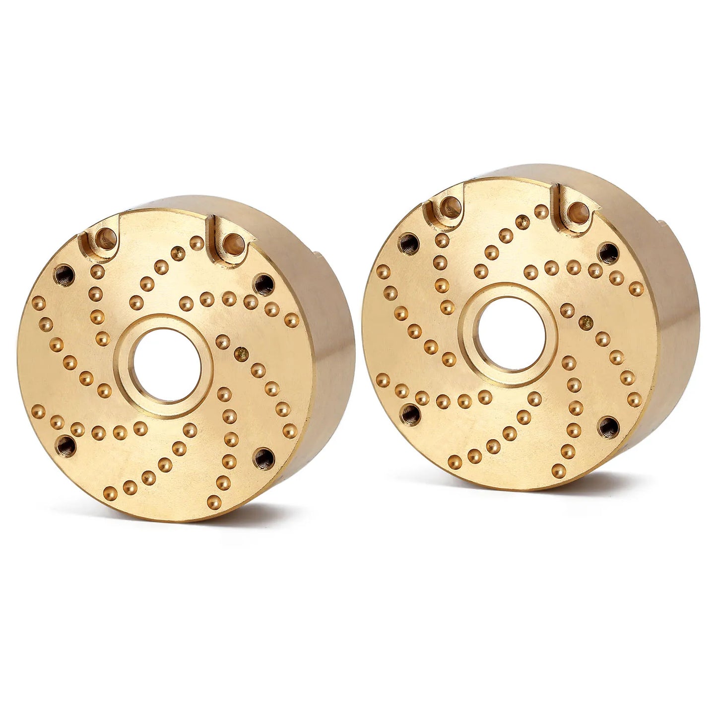 INJORA Heavy Brass Counterweight Portal Drive Housing Bumper Holder Axle Mount for RC Crawler TRX4 TRX-4 TRX6 Upgrade Parts