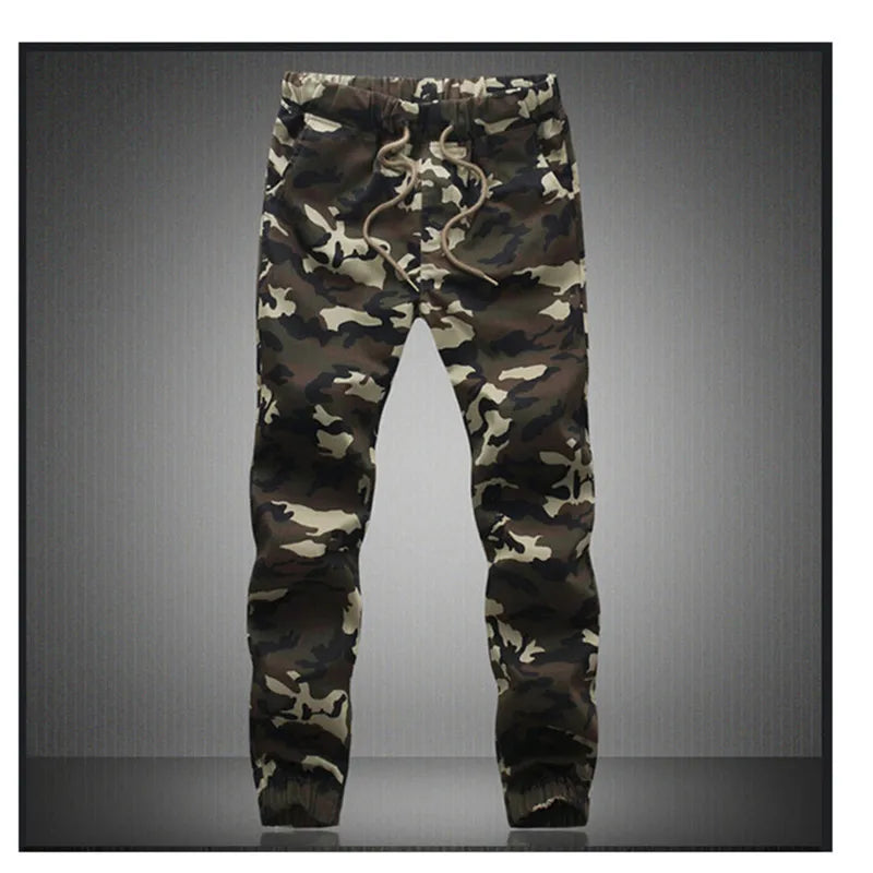 Camouflage Military Jogger Pants Men 2025 Pure Cotton Mens Spring Autumn Pencil Harem Pant Men Comfortable Trousers Camo Joggers.