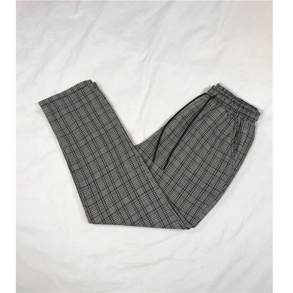 LAPPSTER Frauen Streetwear Plaid Hosen 2020 Harajuku Hohe Taille Jogger Koreanische Stil Jogginghose Damen Herbst Hosen Plus Größe.
