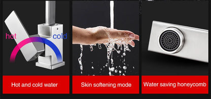 Kitchen sink lead-free handmade brushed 304 stainless steel 3mm thickness single bowl large size kitchen sink