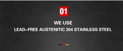 Kitchen sink lead-free austenitic handmade brushed 304 stainless steel 3mm thickness single bowl kitchen sink