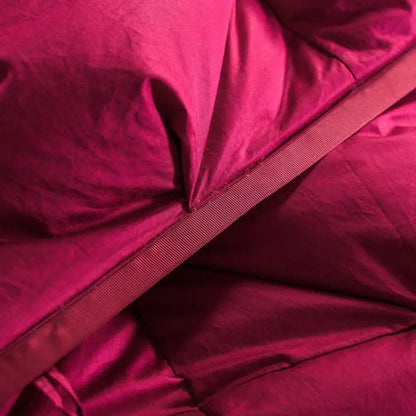 3D Luxury Quilted 100% High Rank Goose Down Duvet Quilt King Queen Full Size Comforter Winter Thick Blanket Solid Color