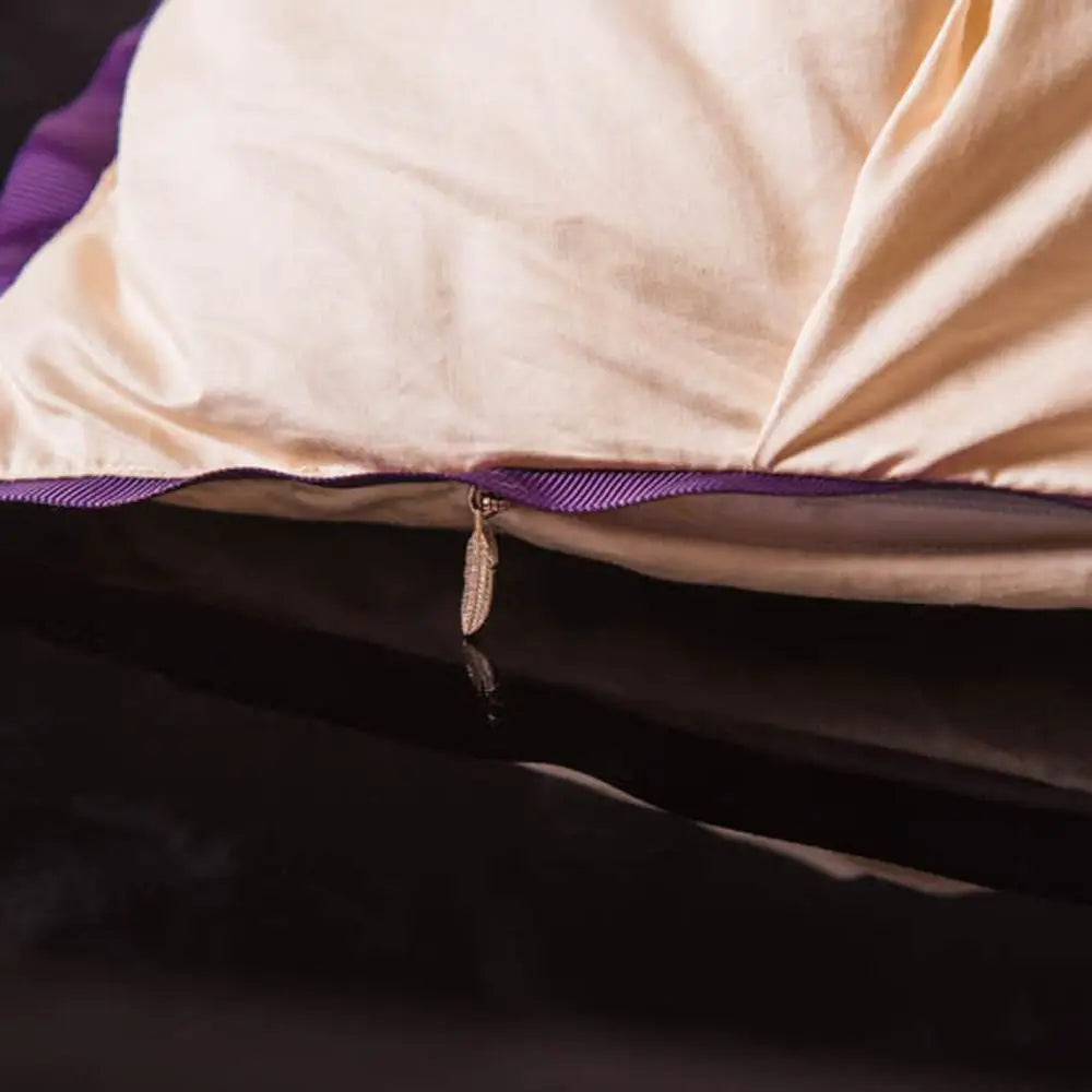 3D Luxury Quilted 100% High Rank Goose Down Duvet Quilt King Queen Full Size Comforter Winter Thick Blanket Solid Color