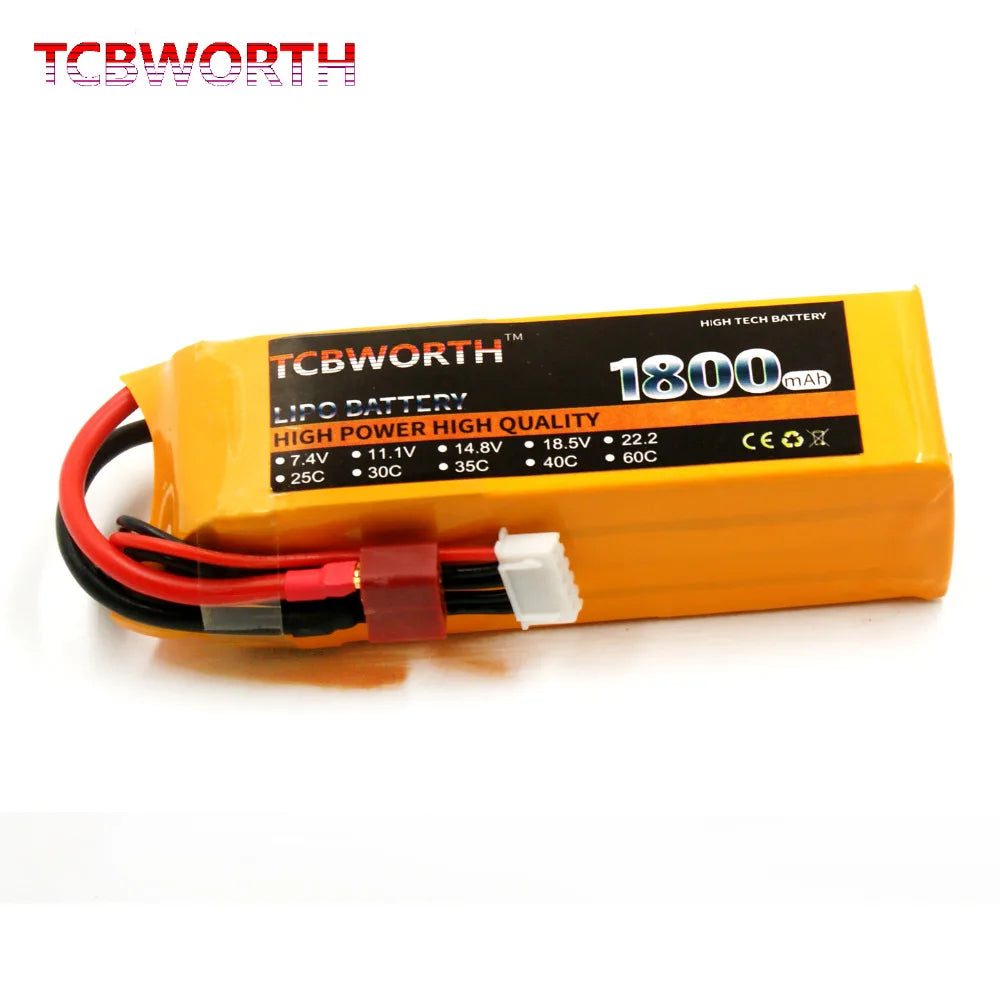 3S RC LiPo Battery 3S 11.1V 1300 1500 1800 2200 3000 3500 4200 6000mAh 25C 35C 60C For RC Airplane Drone Boat 11.1V LiPo 3S.