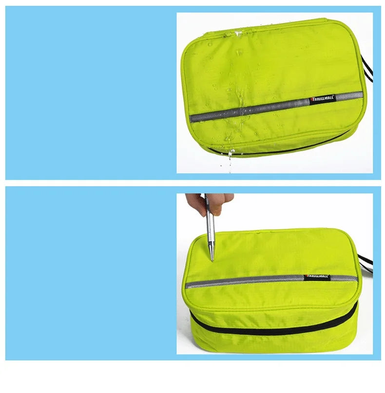 Men Large Waterproof Makeup Bag Male Female Travel Beauty Cosmetic Organizer Case Big Necessaries Make Up Women Toiletry Pouch.