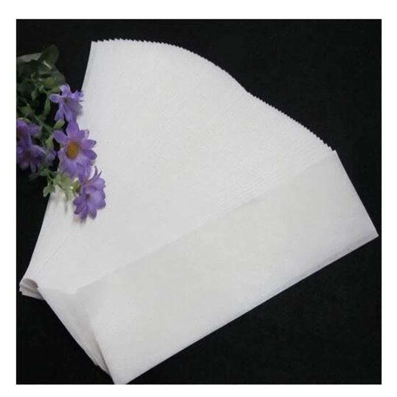 100pcs Removal Nonwoven Body Cloth Hair Remove Wax Paper Rolls Hair Removal Epilator Wax Strip Paper Roll P2.