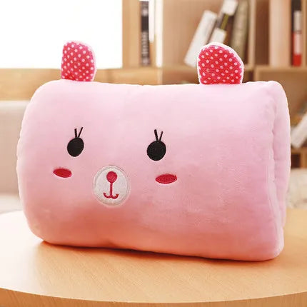 Kids cute gift Cartoon hand pillow Hand Warmer Nap weak hero class 1 arm pillow suho Non electrical Travel essentials.