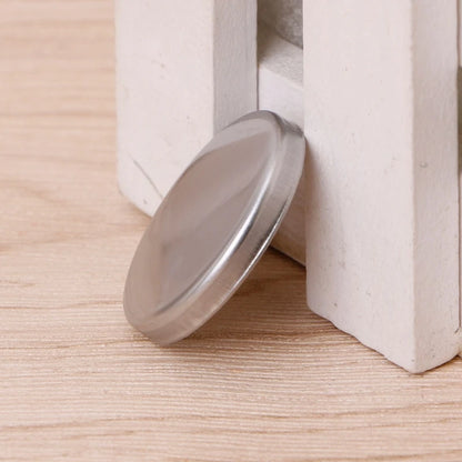 HUAMIANLI 10 Pcs New 3 Size Empty Magnetic For Eye Eyeshadow Shadow Makeup Powder Fundation Refill Palette Silver.