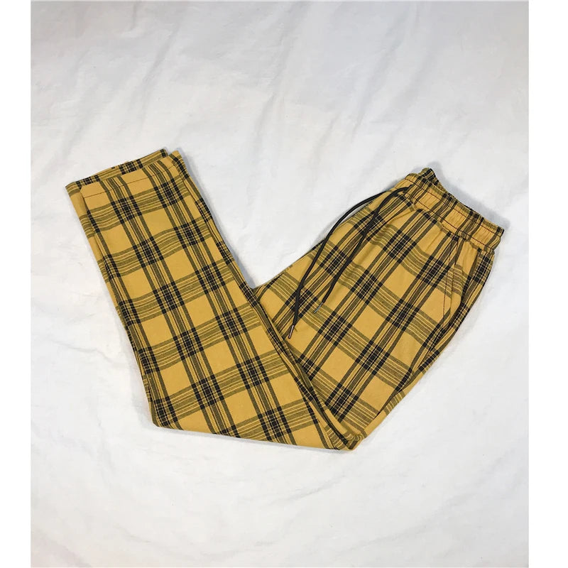 LAPPSTER Frauen Streetwear Plaid Hosen 2020 Harajuku Hohe Taille Jogger Koreanische Stil Jogginghose Damen Herbst Hosen Plus Größe.
