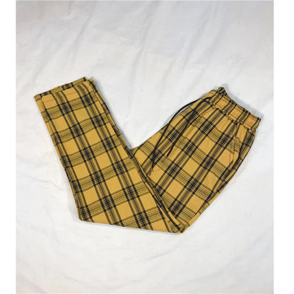 LAPPSTER Frauen Streetwear Plaid Hosen 2020 Harajuku Hohe Taille Jogger Koreanische Stil Jogginghose Damen Herbst Hosen Plus Größe.