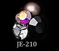 10pcs Diamond Crystal Nail Decors Pearl+Rhinestone+Alloy Germ Accessory Nail Art Decorations Glitter DIY 3D Nails Jewelry Charms.