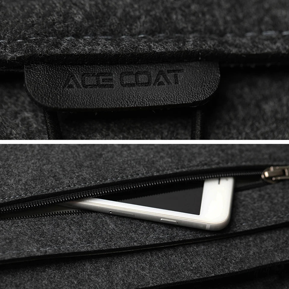 11.6/13/14/15"Laptop Sleeve Felt Ultralight Notebook Tablet Pad Case Multi-pocket Pouch Bag Briefcases for Apple Macbook/ Asus