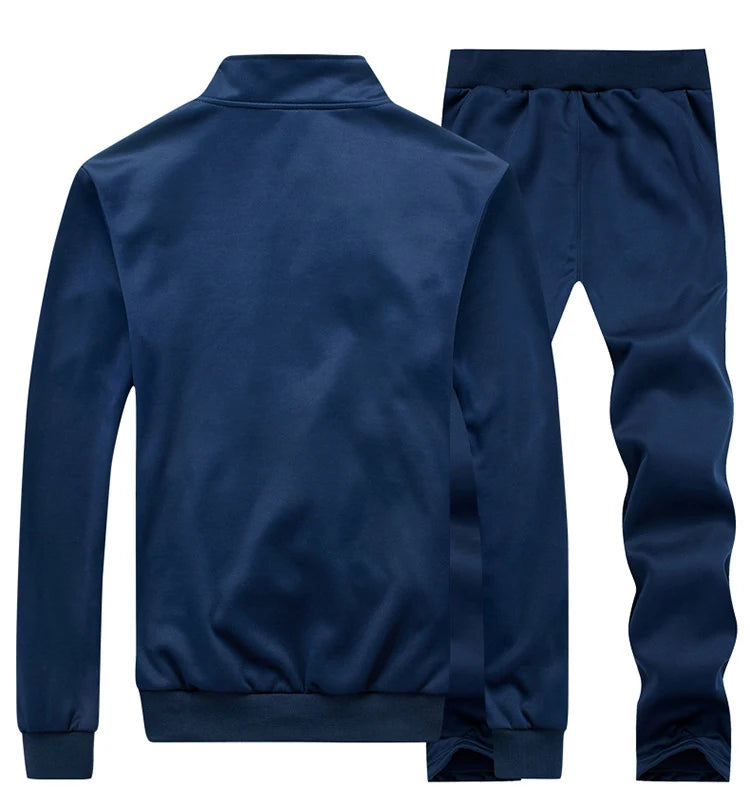 Men Sportwear Sets Fashion Autumn Spring Sporting Suit Sweatshirt +Sweatpants Mens Clothing 2 Pieces Sets Slim Tracksuit hoodies.