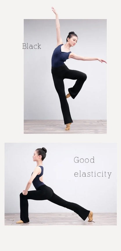 Running Sport Pants Woman Fitness Yoga Pants Yoga Legging Dance Pants High Waist Stretch Slim Ballet Pants Ladies.