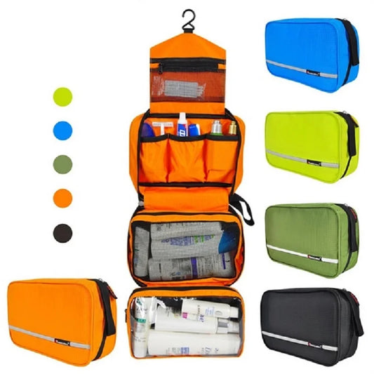 Men Large Waterproof Makeup Bag Male Female Travel Beauty Cosmetic Organizer Case Big Necessaries Make Up Women Toiletry Pouch.
