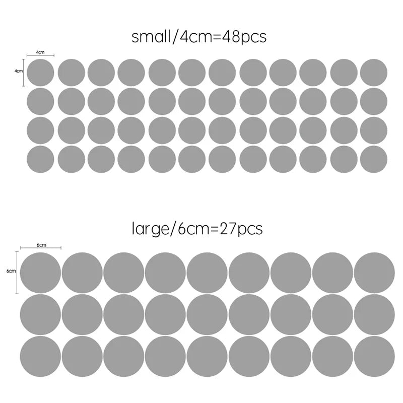 Black Dots Wall Stickers For Kids Room Baby Nursery Stickers Home Decor Kids Wall Sticker Baby Room Children Home Decoration.