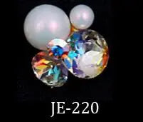 10pcs Diamond Crystal Nail Decors Pearl+Rhinestone+Alloy Germ Accessory Nail Art Decorations Glitter DIY 3D Nails Jewelry Charms.