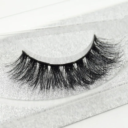 Visofree Eyelashes 3D Mink Eyelashes Long Lasting Mink Lashes Natural Dramatic Volume Eyelashes Extension False Eyelashes D08.