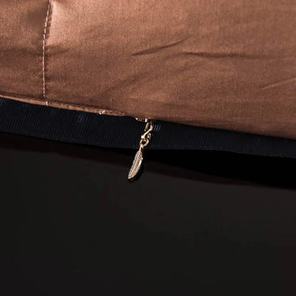 3D Luxury Quilted 100% High Rank Goose Down Duvet Quilt King Queen Full Size Comforter Winter Thick Blanket Solid Color