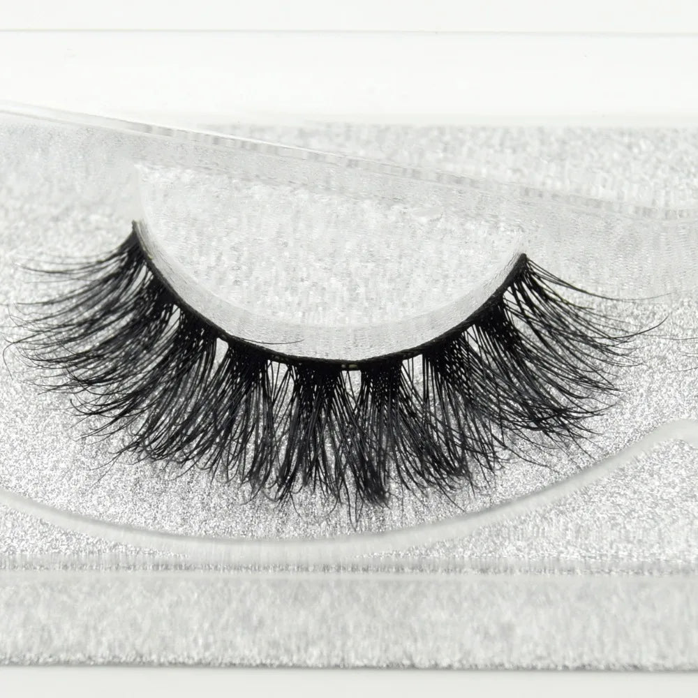 Visofree Eyelashes 3D Mink Eyelashes Long Lasting Mink Lashes Natural Dramatic Volume Eyelashes Extension False Eyelashes D08.