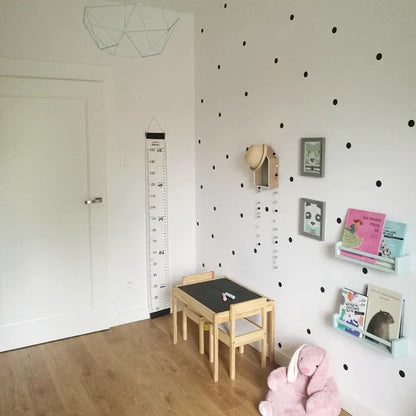 Black Dots Wall Stickers For Kids Room Baby Nursery Stickers Home Decor Kids Wall Sticker Baby Room Children Home Decoration.