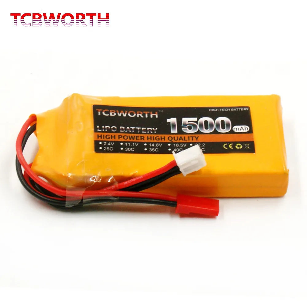 3S RC LiPo Battery 3S 11.1V 1300 1500 1800 2200 3000 3500 4200 6000mAh 25C 35C 60C For RC Airplane Drone Boat 11.1V LiPo 3S.