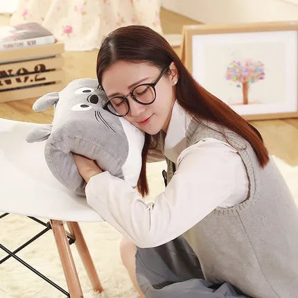 Kids cute gift Cartoon hand pillow Hand Warmer Nap weak hero class 1 arm pillow suho Non electrical Travel essentials.