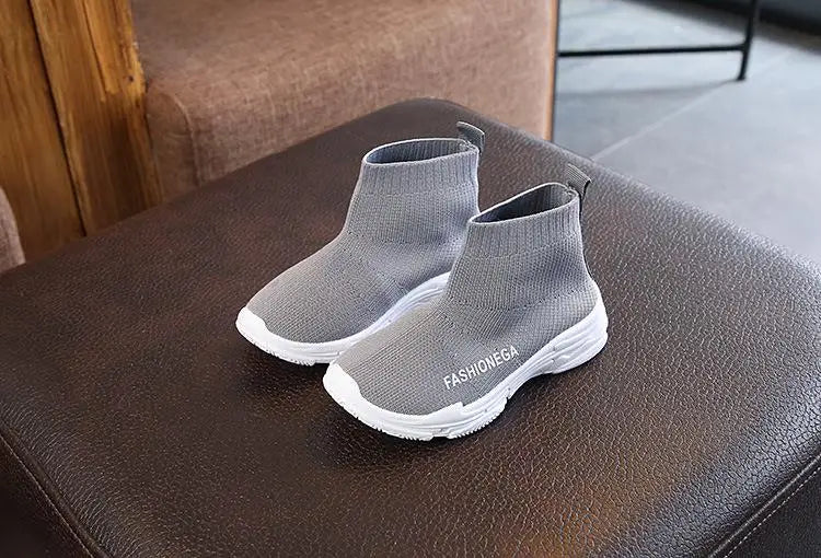 autumn new fashionable net breathable leisure sports running shoes for girls shoes for boys brand kids shoes.