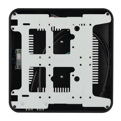 RGEEK L80S All Aluminum Chassis Small Desktop Computer Case PSU HTPC Mini-ITX PC Houses With Power Supply.