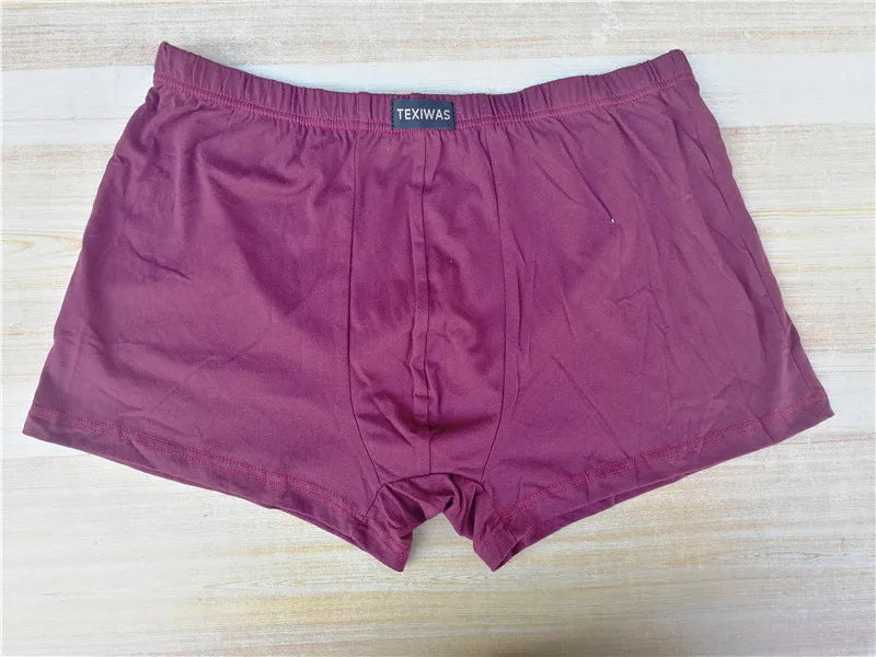 100 % Baumwolle, große Unterhosen, Herren-Boxershorts, große Shorts, atmungsaktive Baumwollunterwäsche, 5XL, 6XL, 4 Stück/Menge
