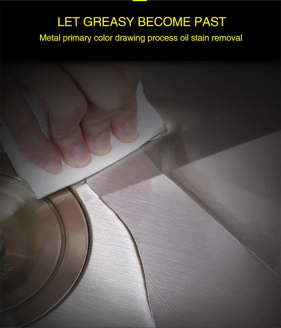 Large Size Single Kitchen Sink Handmade Brushed 304 Stainless Steel 3mm Thickness Single Bowl Bar Counter Kitchen Kinks