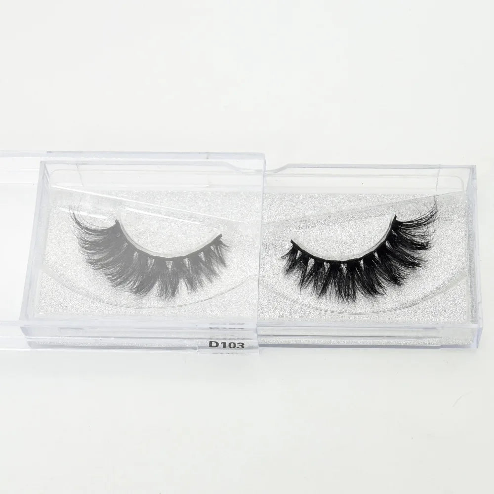 Visofree Eyelashes 3D Mink Lashes High Volume Handmade Mink False Eyelashes Thick Full Strip Lashes Cruelty Free cilios posticos.