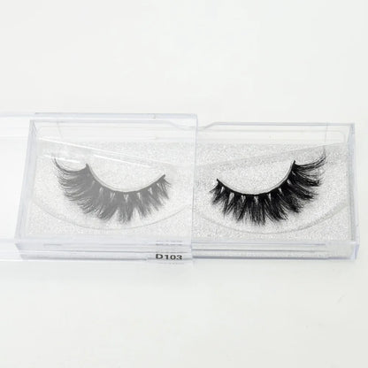 Visofree Eyelashes 3D Mink Lashes High Volume Handmade Mink False Eyelashes Thick Full Strip Lashes Cruelty Free cilios posticos.