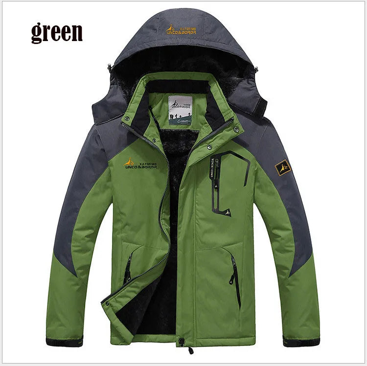 Winter Parka Men Windbreak Plus Thick Warm Windproof Fur Coats Male Military Hooded Anorak Jackets Men's Winter Jackets.