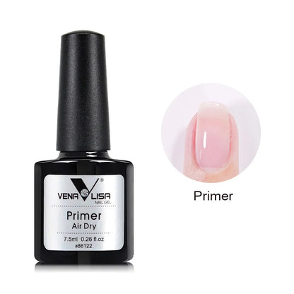 VENALISA Factory Water Based Primer Gel Non-Need Lamp Fast Dry Anastomosis No Acid Primer Gel Base Coat Color Nail Gel Polish