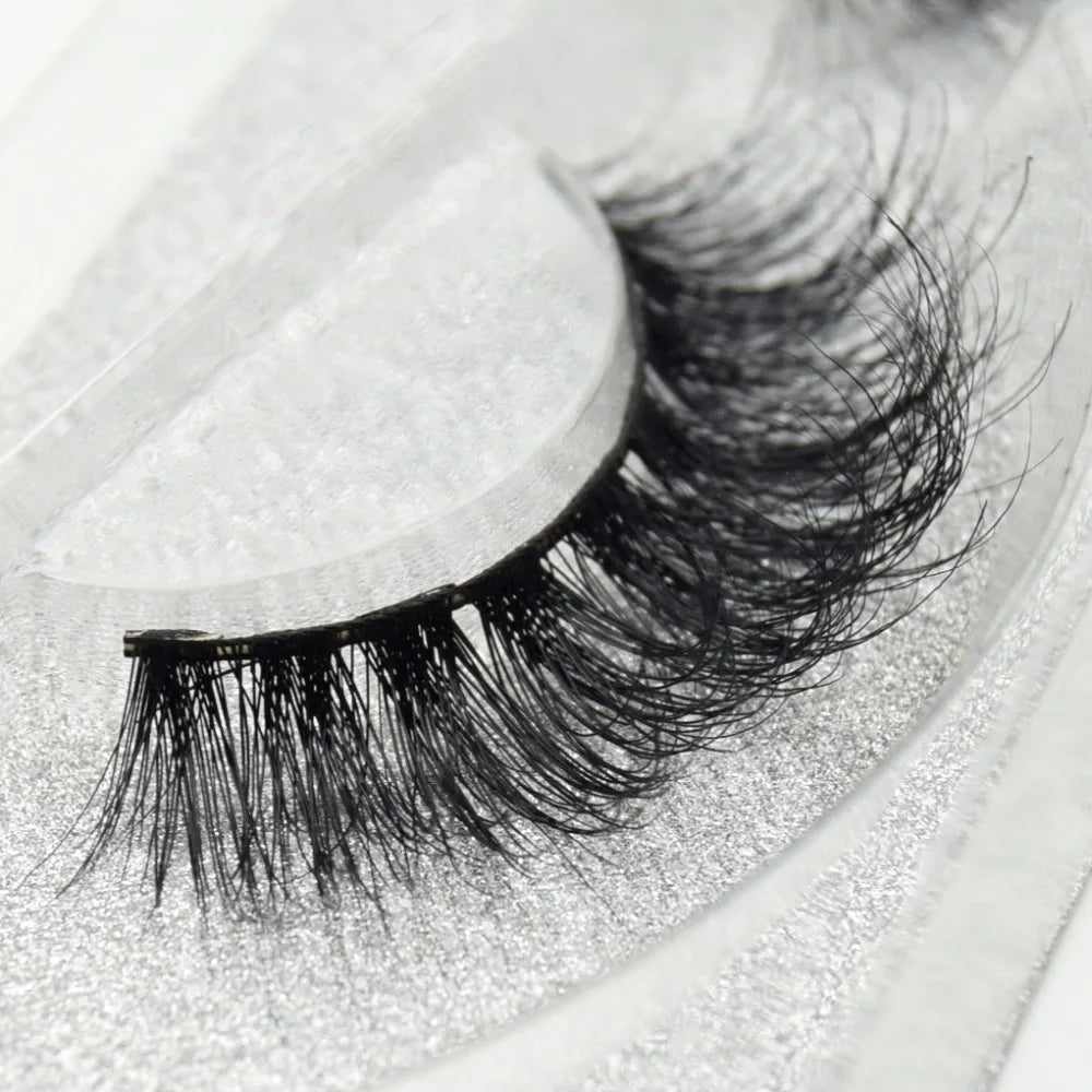 Visofree Eyelashes 3D Mink Eyelashes Long Lasting Mink Lashes Natural Dramatic Volume Eyelashes Extension False Eyelashes D08.