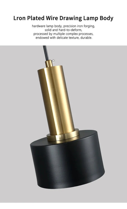 Minimalistischen esszimmer kronleuchter, moderne Nordic lampe, licht luxus wohnzimmer lampe, lange esstisch, bar tisch lampe.