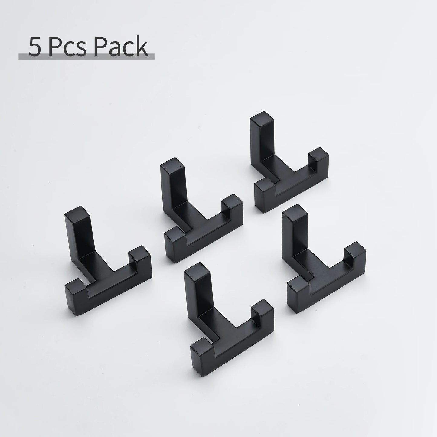 SARIHOSY Schwarze Kleiderbügelhaken, Heimaufbewahrung, Wandhaken für Schlüssel, Hut, Tasche, Badezimmer, Handtuchhaken, Küche, Wandaufbewahrung