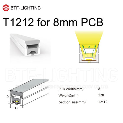 SK6812RGBW LED Neon Rope Tube WS2811 WS2812B WS2813 Flexible LED Strip Light Silica Gel Soft Lamp Tube 1m - 5m IP67 Waterproof